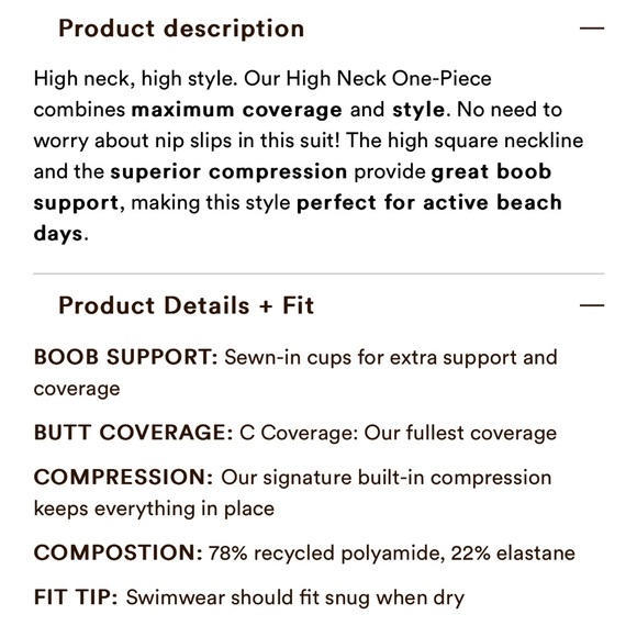 NWT Summersalt One Piece - Picture 5 of 6